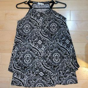Ricki's Double Teired Hem Halter Top